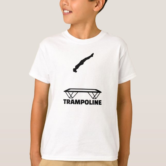 Trampoline trampolinist T-Shirt (Front)