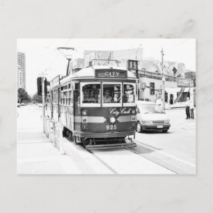 Trams Postcard