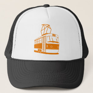 Tramway transportation electric trucker hat