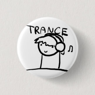 Trance 3 Cm Round Badge