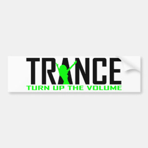 Trance Dancer design Bumper Sticker