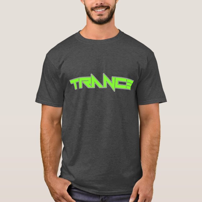 Trance Shirt (Lime) (Front)