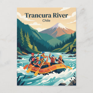 Trancura River, Pucon Chile Postcard