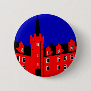 Tranekaer Palace 6 Cm Round Badge