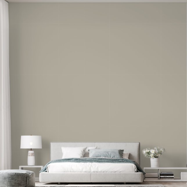 Tranquil Almond Milk Wallpaper (Bedroom)