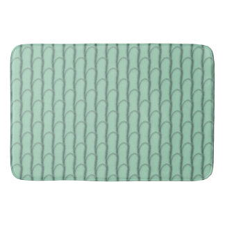 Tranquil Bamboo Stalks | Seamless Minimalist Patt Bath Mat