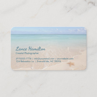 Tranquil Beach Business Card