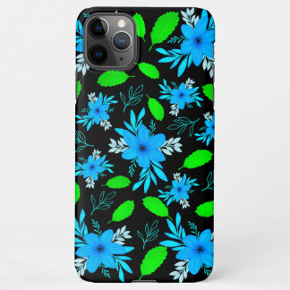 Tranquil Blue Blossom flowers Phone Cover