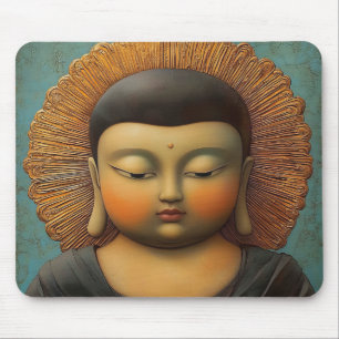 Tranquil Buddha  Mouse Pad