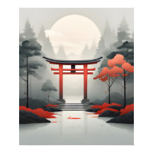 Tranquil Dawn: A Serene Japanese Landscape