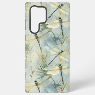 Tranquil Dragonfly Watercolour-style Samsung Galaxy Case