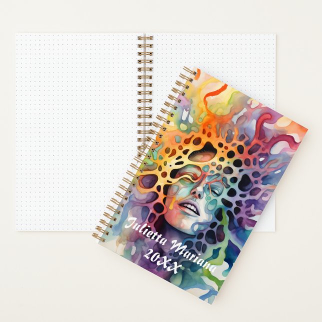 Tranquil Dynamo Custom name Notebook (Inside)