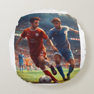 "Tranquil Falls" Round Cushion