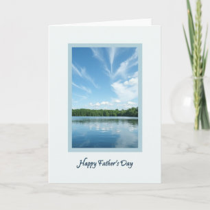 Tranquil Forest Fathers Day Card