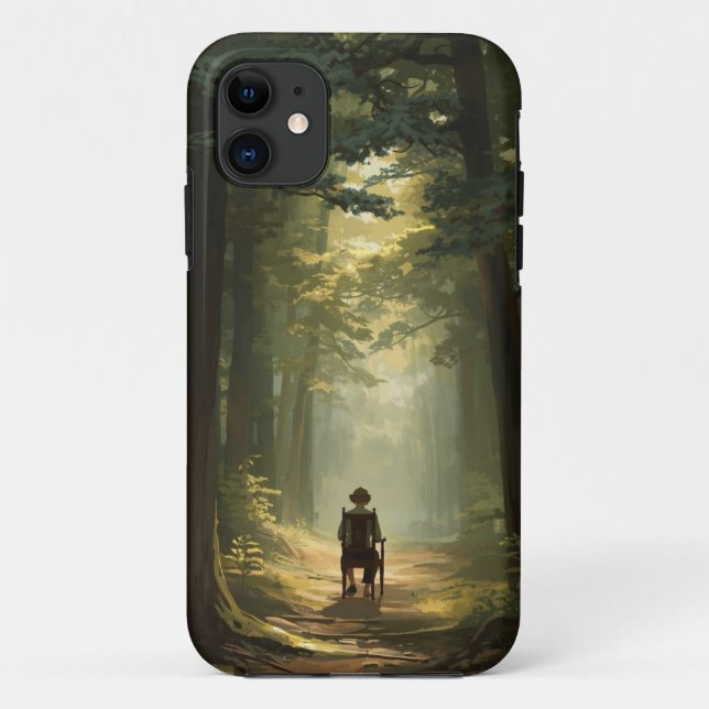 Tranquil Forest Retreat Mobile Case (Back)