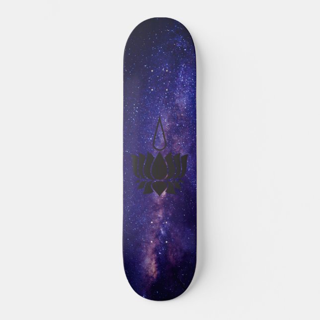 Tranquil Galaxy Skateboard (Front)