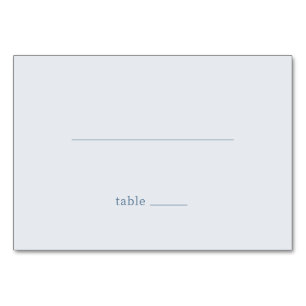 Tranquil Grey Minimalist Line Table Number