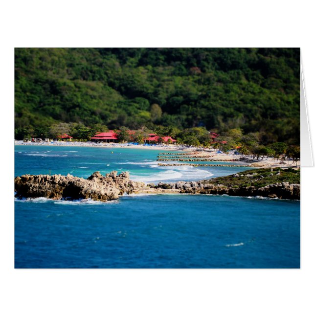 Tranquil Island Paradise Labadee Haiti (Front Horizontal)