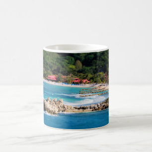 Tranquil Island Paradise Labadee Haiti Coffee Mug