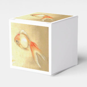 Tranquil Japanese Goldfish Favour Box