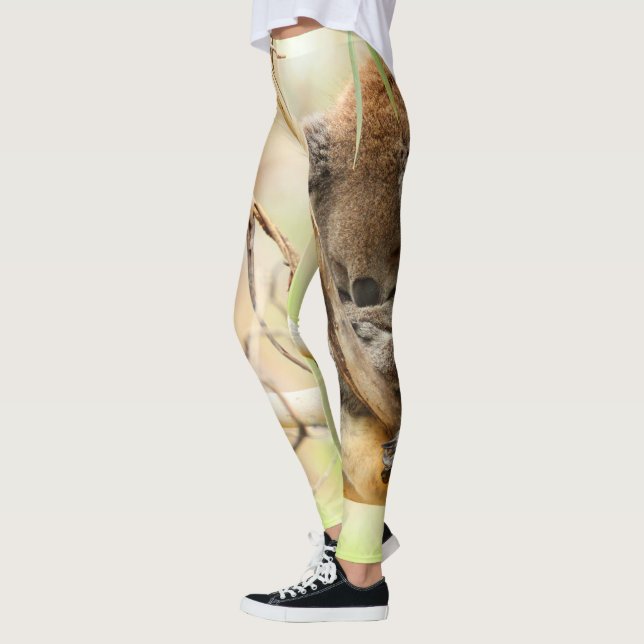 TRANQUIL KOALA LEGGINGS (Left)