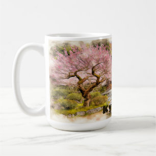 Tranquil Kyoto Japan Watercolor Sketch   Coffee Mug