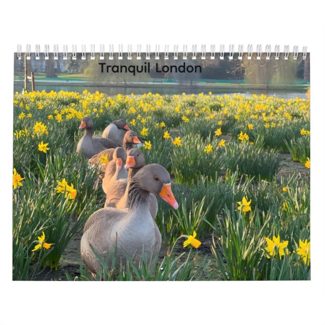 Tranquil London  Calendar (Cover)