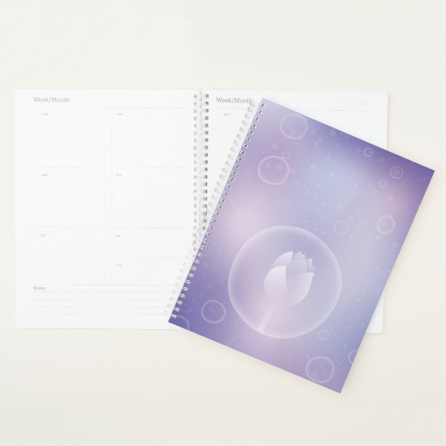Tranquil Lotus Hardcover Daily Planner (Display)