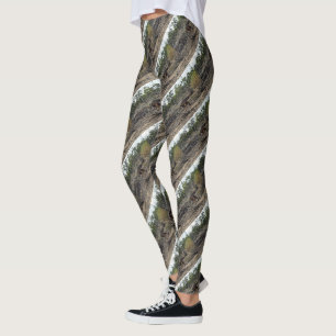 Tranquil Moment: Australian Kangaroo at Billabong Leggings