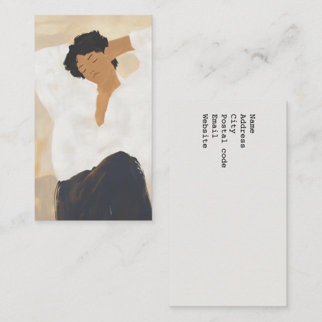 Tranquil Moment Business Card (Front/Back)