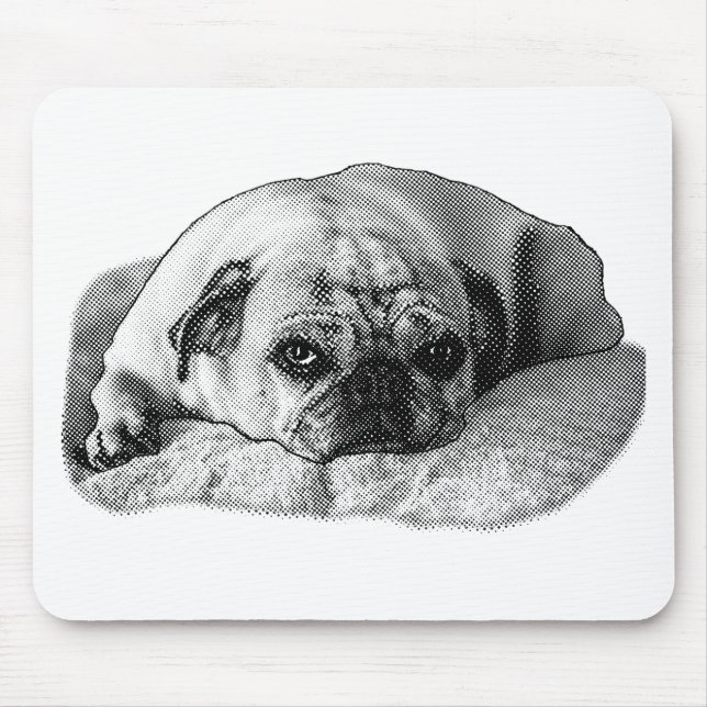Tranquil Mood for Creative Work Mouse Pad (Front)