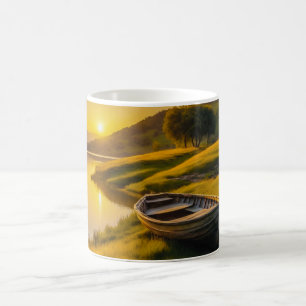 Tranquil Morning Sunrise Coffee Mug