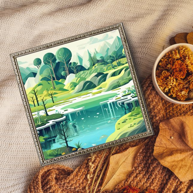 Tranquil Mountain Landscape Photo Print (Creator Uploaded)