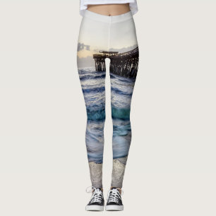 Tranquil New Year Leggings