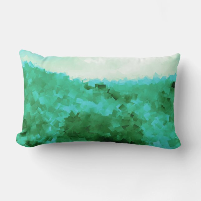 Tranquil Reflection Throw Pillow (Front)