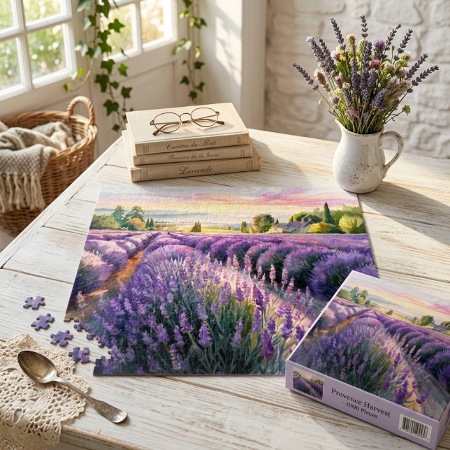 Tranquil Relaxing Lavender Scenery  Jigsaw Puzzle (Creator Uploaded)