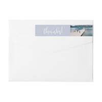 Tranquil Seas | Photo Wedding Thank You