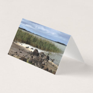Tranquil Shores of Lake Bolac Blank Greeting Card