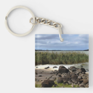 Tranquil Shores of Lake Bolac Key Ring