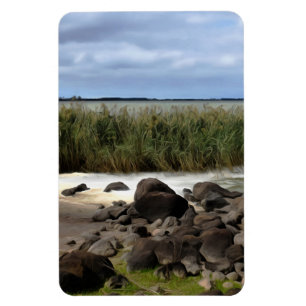 Tranquil Shores of Lake Bolac Magnet
