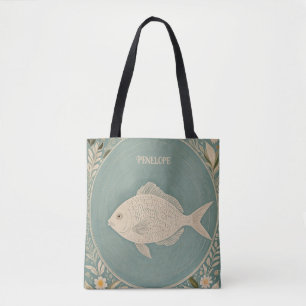 Tranquil Tides Personalised Tote Bag