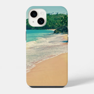Tranquil Tropical Island Beach iPhone 14 Case