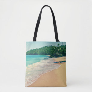 Tranquil Tropical Island Beach Tote Bag