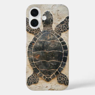Tranquil Turtle Journey iPhone 16 Case