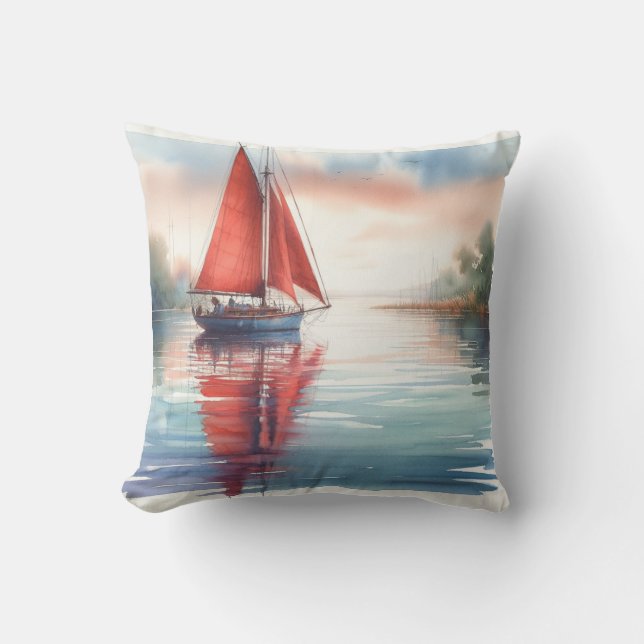 Tranquil Waters  Cushion (Front)