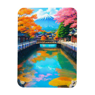 Tranquil Waters: Mt. Fuji's Reflection Magnet
