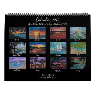 Tranquility 2026 Calendar by Artist Tammy Terres