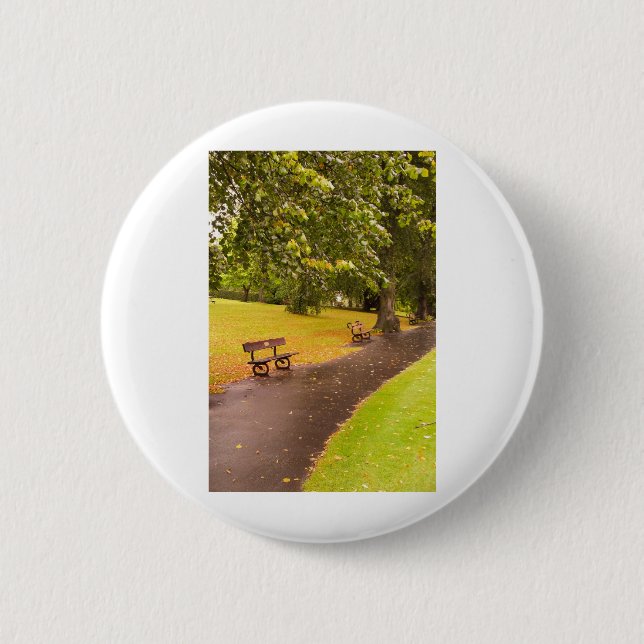 TRANQUILITY 6 CM ROUND BADGE (Front)