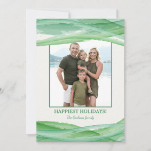 Tranquility Photo Holiday Card
