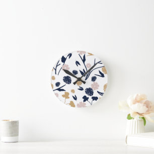 Tranquility Round Clock